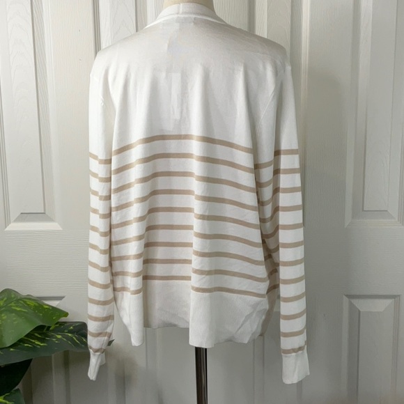 Verve Ami Womens White Cardigan Size XL - Picture 6 of 11